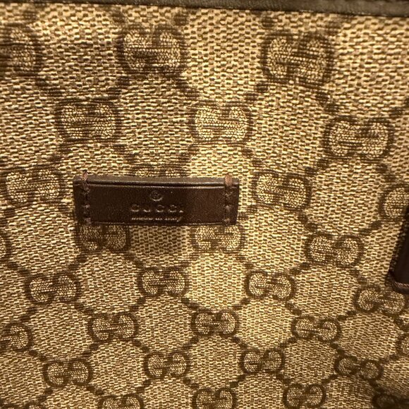 Gucci GG Supreme Coated Canvas 2 Way Tote - Picture 5 of 11